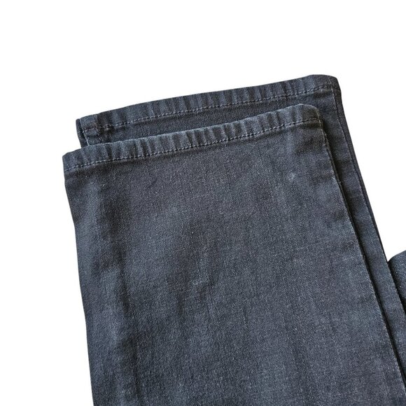 Fallen NWOT Jamie Thomas Straight Leg Black Denim Jeans Sz 26 - Picture 3 of 13